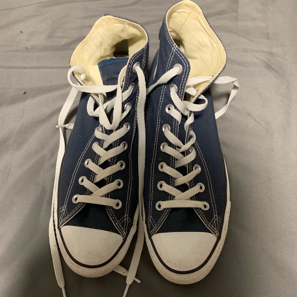 Navy Blue Converse